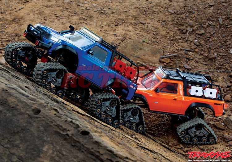 トラクサス 1/10 TRX4 All Terrain TRAXX RTR LEDライト付き オレンジ traxxas 82034-4_ORNG - RCTRAIL