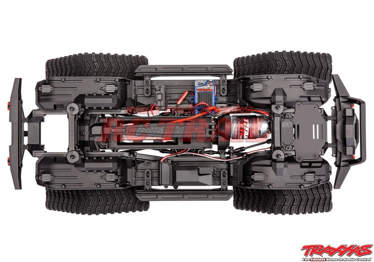 トラクサス 1/10 TRX4 All Terrain TRAXX RTR LEDライト付き オレンジ traxxas 82034-4_ORNG - RCTRAIL
