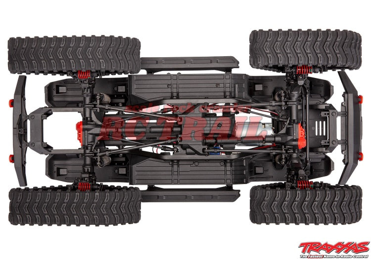 トラクサス 1/10 TRX4 All Terrain TRAXX RTR LEDライト付き オレンジ traxxas 82034-4_ORNG - RCTRAIL