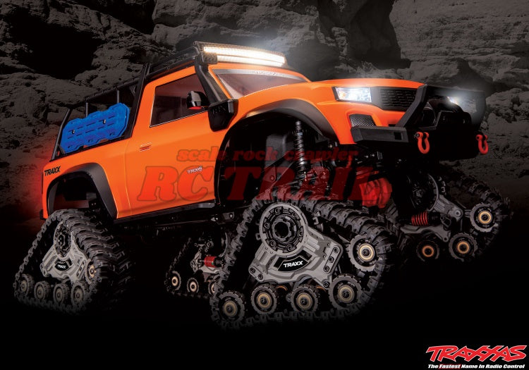 トラクサス 1/10 TRX4 All Terrain TRAXX RTR LEDライト付き オレンジ traxxas 82034-4_ORNG - RCTRAIL