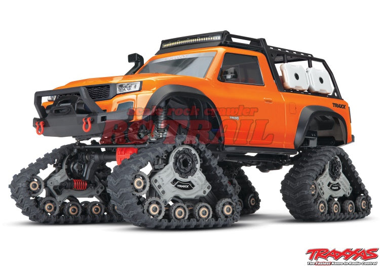 トラクサス 1/10 TRX4 All Terrain  TRAXX RTR LEDライト付き オレンジ traxxas  82034-4_ORNG - RCTRAIL
