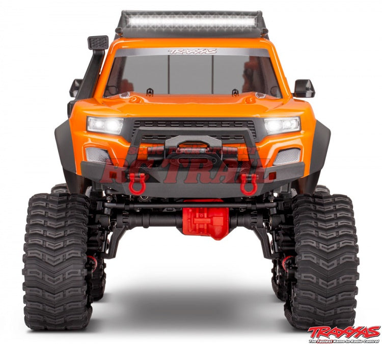 トラクサス 1/10 TRX4 All Terrain TRAXX RTR LEDライト付き オレンジ traxxas 82034-4_ORNG - RCTRAIL