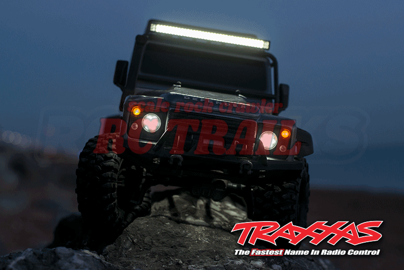 トラクサス TRX4 ディフェンダーD110 LEDライトフルセット Rigid Complete LED Light Set 8095 - RCTRAIL