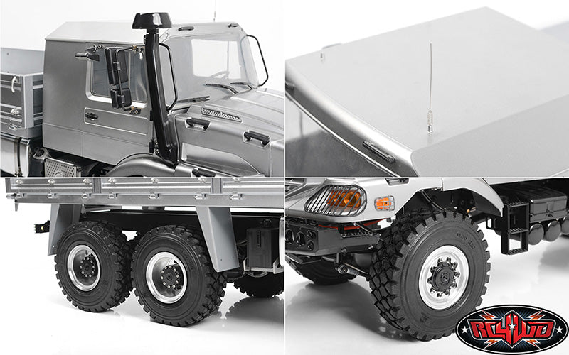 RC4WD 1/14 オーバーランド 6x6 RTR RC トラック ユーティリティ ベッド付き VV-JD00038