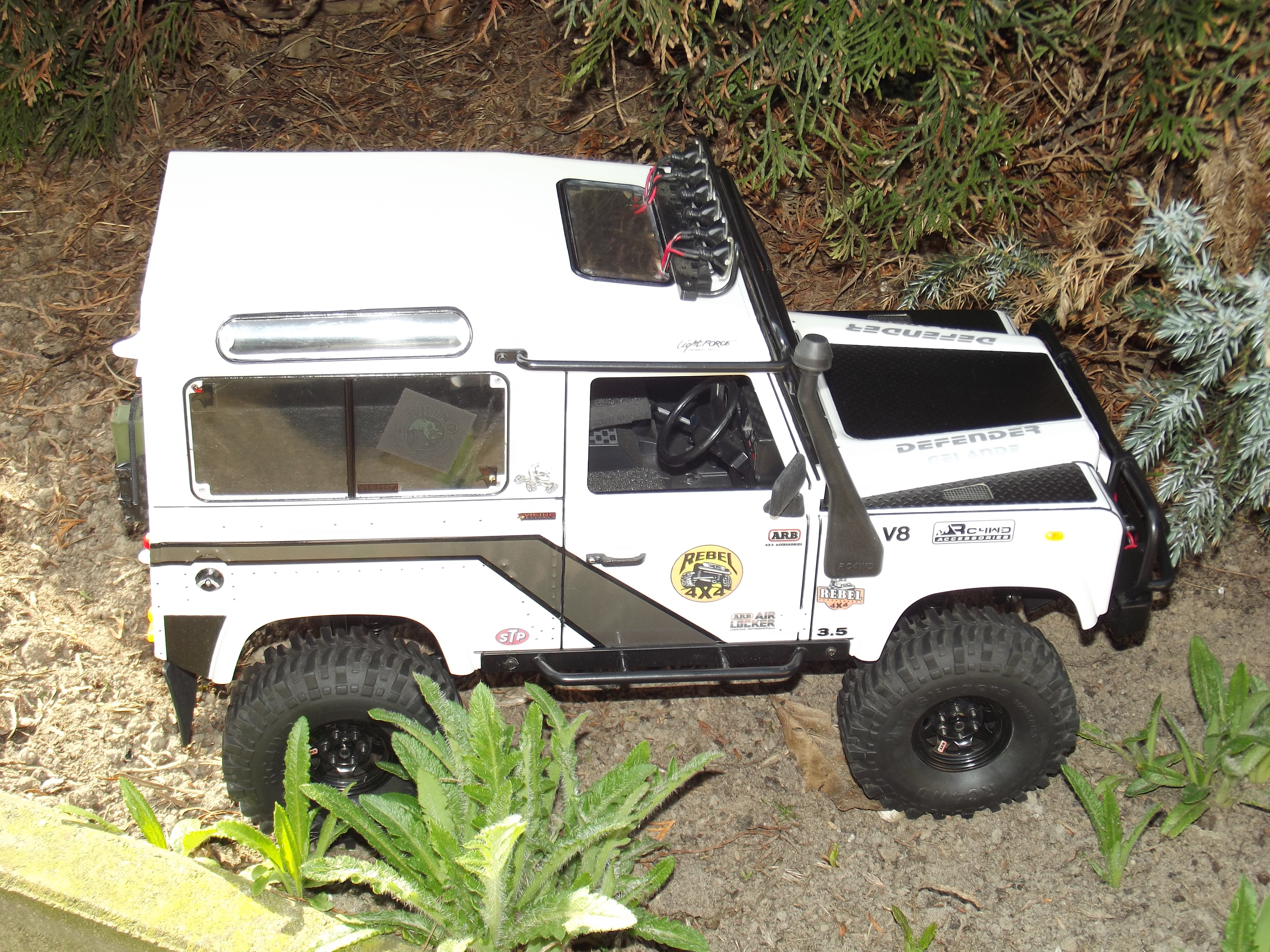 RC4WDマッドスリンガー1.55 "オフロードタイヤ(X3)2本 Z-T0006 - RCTRAIL