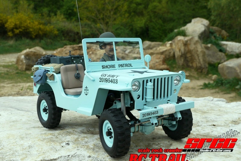 RC4WD DUKW1.9 ミリタリーオフロードタイヤ 2本 Z-T0011 - RCTRAIL