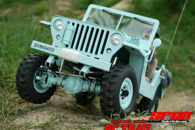 RC4WD DUKW1.9 ミリタリーオフロードタイヤ 2本 Z-T0011 - RCTRAIL