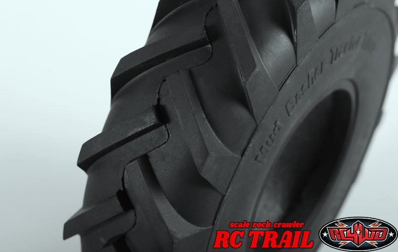RC4WD マッドバッシャー1.9 スケールクローラートラクタータイヤ(2本) Z-T0115 - RCTRAIL