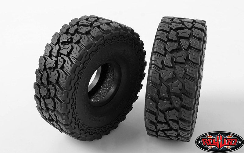 RC4WD ミッキートンプソン "バハATZ" 1.55 "スケールロッククローラータイヤ(2本)(X2)Z-T0148 - RCTRAIL