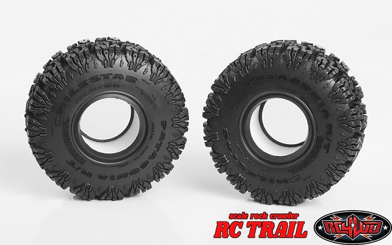 RC4WD マイルスター パタゴニアM/T 1.9 "スケールロッククローラータイヤ(2本)Z-T0184 - RCTRAIL