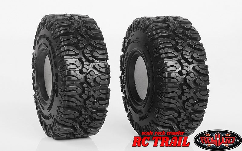 RC4WD マイルスター パタゴニアM/T 1.9 "スケールロッククローラータイヤ(2本)Z-T0184 - RCTRAIL