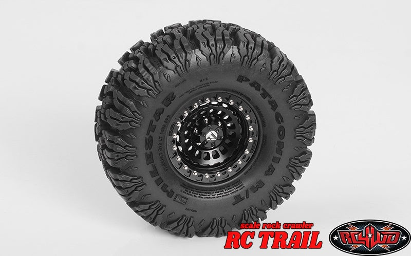 RC4WD マイルスター パタゴニアM/T 1.9 "スケールロッククローラータイヤ(2本)Z-T0184 - RCTRAIL