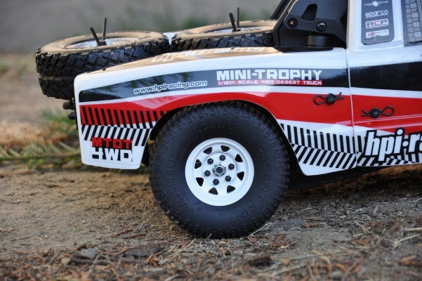 RC4WDスタンプスチール1.55 "ストックホワイトビードロックホイール(4本)ホワイト Z-W0035 - RCTRAIL