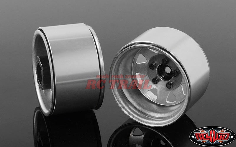 RC4WD 5ラグ ディープディッシュワゴン1.9 " スチールスタンプ ビードロックホイール(プレーン)Z-W0244 - RCTRAIL