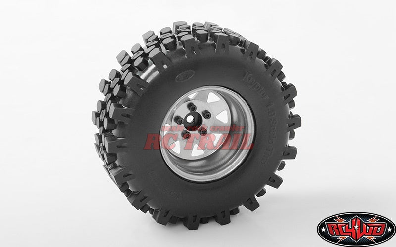 RC4WD 5ラグ ディープディッシュワゴン1.9 " スチールスタンプ ビードロックホイール(プレーン)Z-W0244 - RCTRAIL