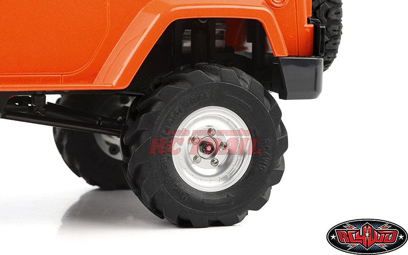 RC4WD ラリー1.9 "ビードロックホイール 4本(シルバー)Z-W0257 - RCTRAIL