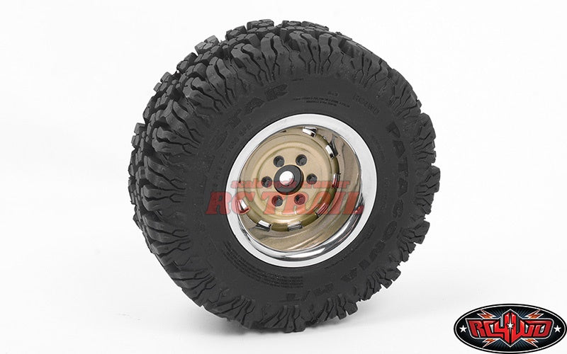 RC4WD ラリー1.9 "ビードロックホイール 4本(ゴールド)Z-W0324 - RCTRAIL