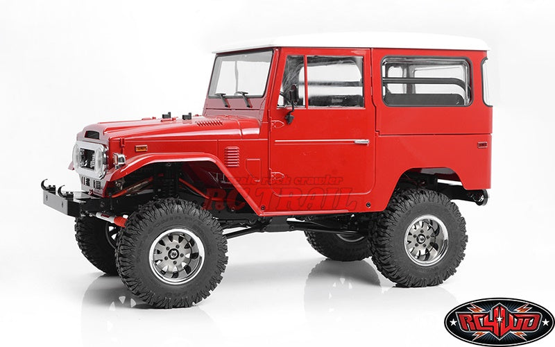 RC4WD 1.9 "5ラグスチールホイール、ビューティーリング付き(シルバー)Z-W0327 - RCTRAIL