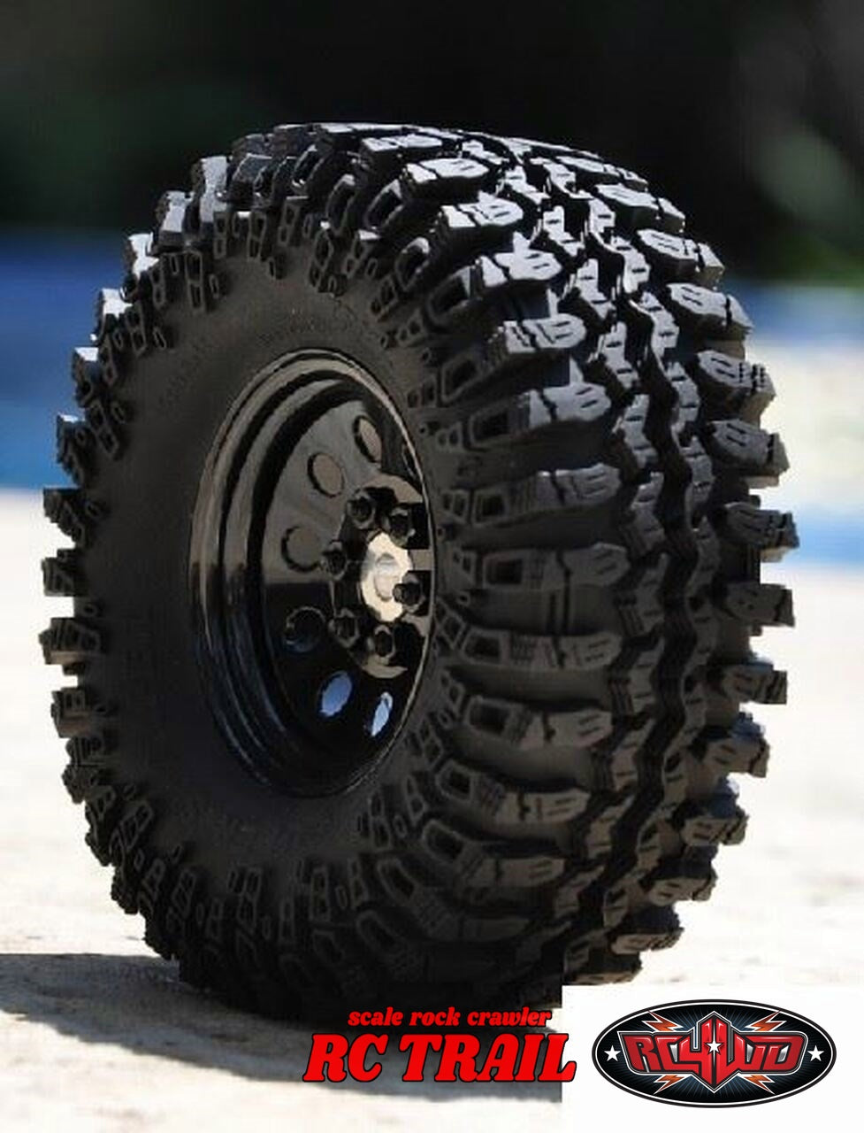 RC4WD Interco IROK スーパースワンパー 1.9"スケールロッククローラータイヤ(2本)Z-T0054 - RCTRAIL