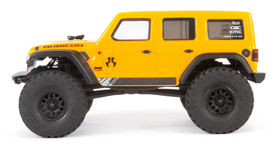 アキシャル 1/24 SCX24 2019ジープラングラー JLUCRC 4WD RTR スケールミニクローラー イエロー AXI00002T1 - RCTRAIL