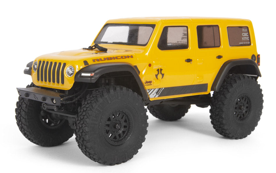 アキシャル 1/24 SCX24 2019ジープラングラー JLUCRC 4WD RTR スケールミニクローラー イエロー AXI00002T1 - RCTRAIL
