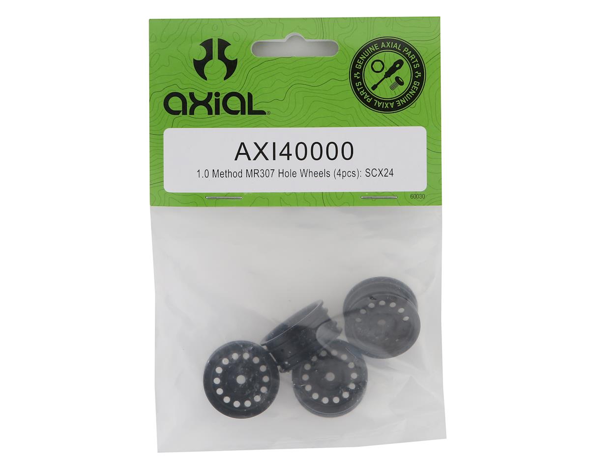 アキシャル SCX24 メソッドMR307ホール1.0 "ミニクローラーホイール（4本）　AXI40000 - RCTRAIL