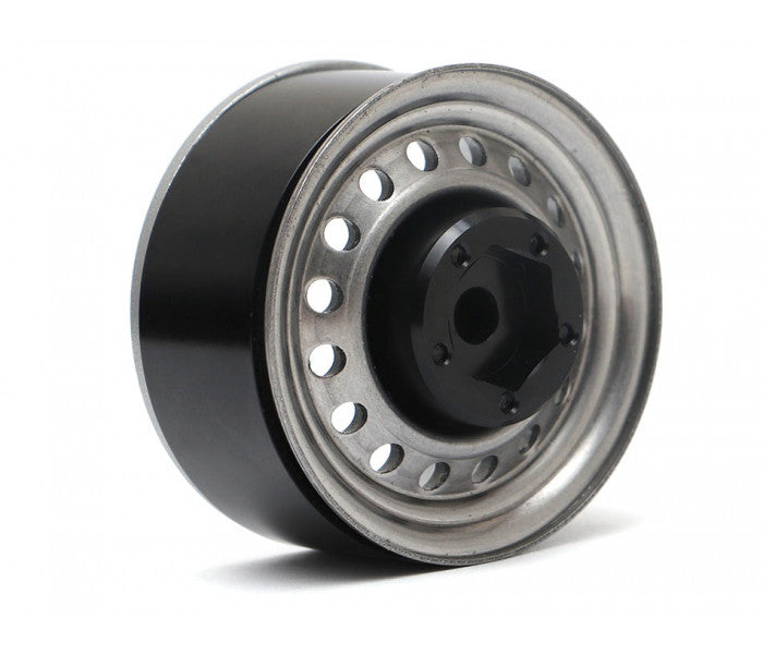 ブームレーシング 16穴 クラシックビードロックホイール(リア) スティーリーリバーシブル 、XT504ハブ付き(2本)ガンメタル BRW780955RGM - RCTRAIL