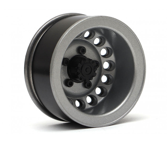 ブームレーシング 16穴 クラシックビードロックホイール(リア) スティーリーリバーシブル 、XT504ハブ付き(2本)ガンメタル BRW780955RGM - RCTRAIL