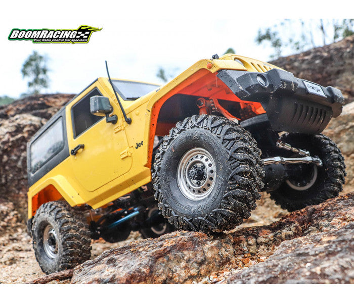 ブームレーシング 16穴 クラシックビードロックホイール(リア) スティーリーリバーシブル 、XT504ハブ付き(2本)ガンメタル BRW780955RGM - RCTRAIL