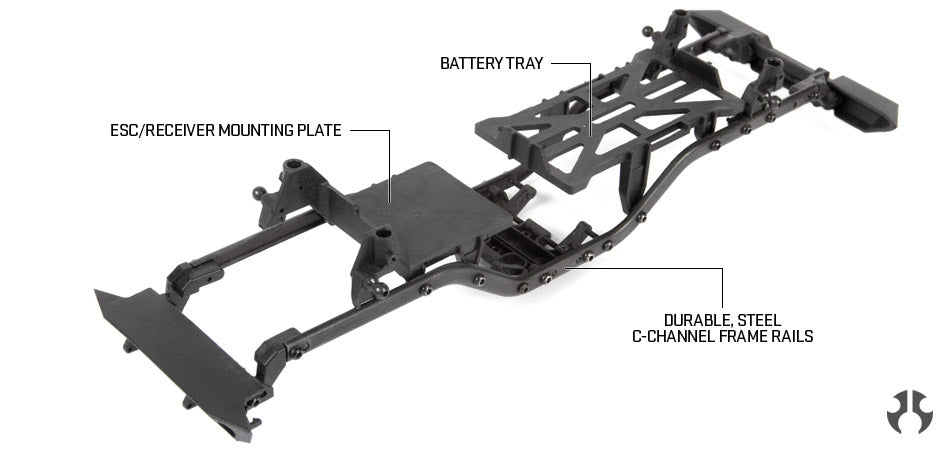 アキシャル 1/24 SCX24 2019ジープラングラー JLUCRC 4WD RTR スケールミニクローラー イエロー AXI00002T1 - RCTRAIL