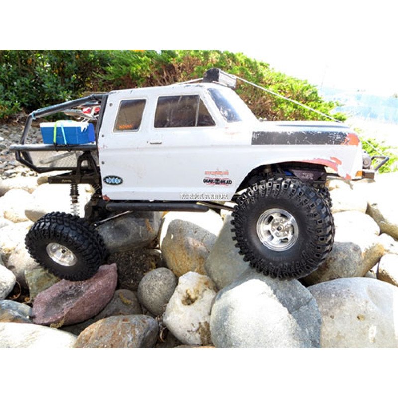 Gear HeadRC アルミニウム1.55スロットマグホイール ポリッシュ仕上げ 4個 GEA1002 - RCTRAIL