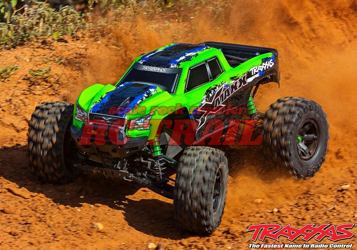 トラクサス XMaxx 8S 4WD ブラシレスモンスタートラック(グリーンX) traxxas X-Maxx 8S 4WD Monster Truck 77086-4-GreenX - RCTRAIL
