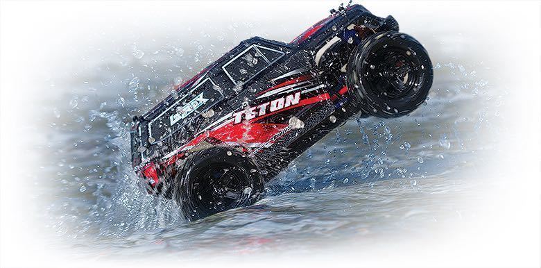 トラクサス LaTrax Teton 1/18 4WD RTRモンスタートラック(レッド)バッテリー、DC充電器付き Traxxas CB76054-1 - RCTRAIL