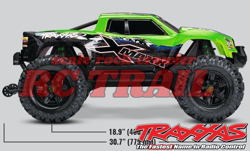 トラクサス XMaxx 8S 4WD ブラシレスモンスタートラック(グリーンX) traxxas X-Maxx 8S 4WD Monster Truck 77086-4-GreenX - RCTRAIL