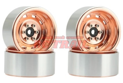 ラリー1.9 "スチール ビードロックホイール 4本(チタン)RCTRAIL - RCTRAIL