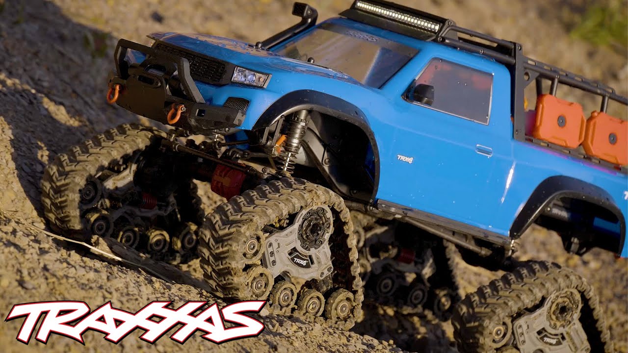 トラクサス TRX-4 トラクサスキャタピラユニット 完成セット All-Terrain Track Set(4個) traxxas 8880 - RCTRAIL