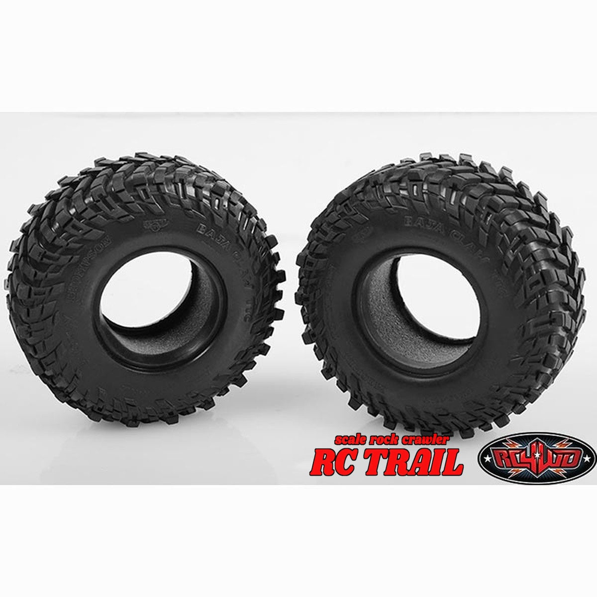 RC4WD ミッキートンプソン バハクローTTC1.9 スケールロッククローラータイヤ(2本)Z-T0048 - RCTRAIL