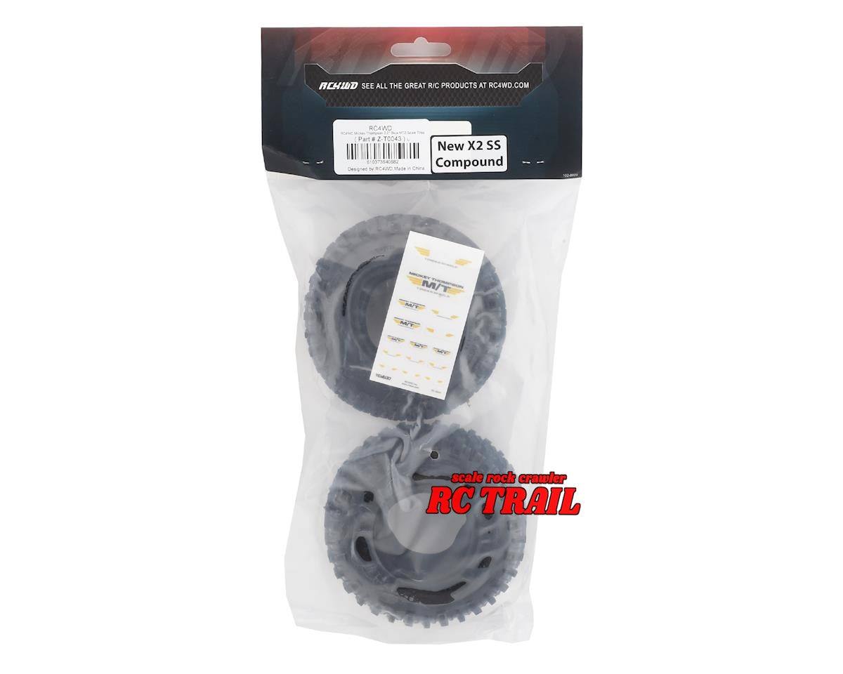 RC4WD ミッキートンプソン 2.2" バハMTZ スケールタイヤ(2本) - RCTRAIL