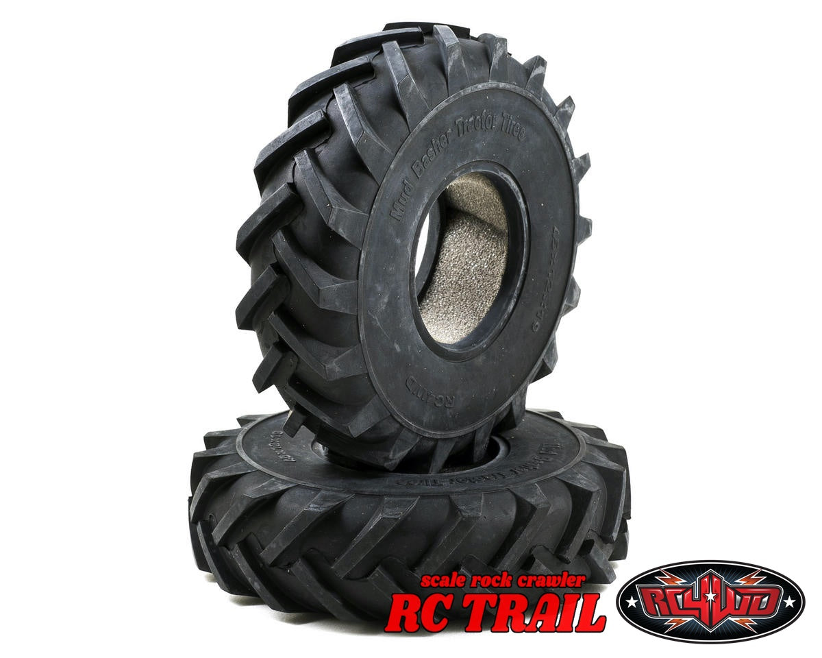 RC4WD マッドバッシャー1.9 スケールクローラートラクタータイヤ(2本) Z-T0115 - RCTRAIL