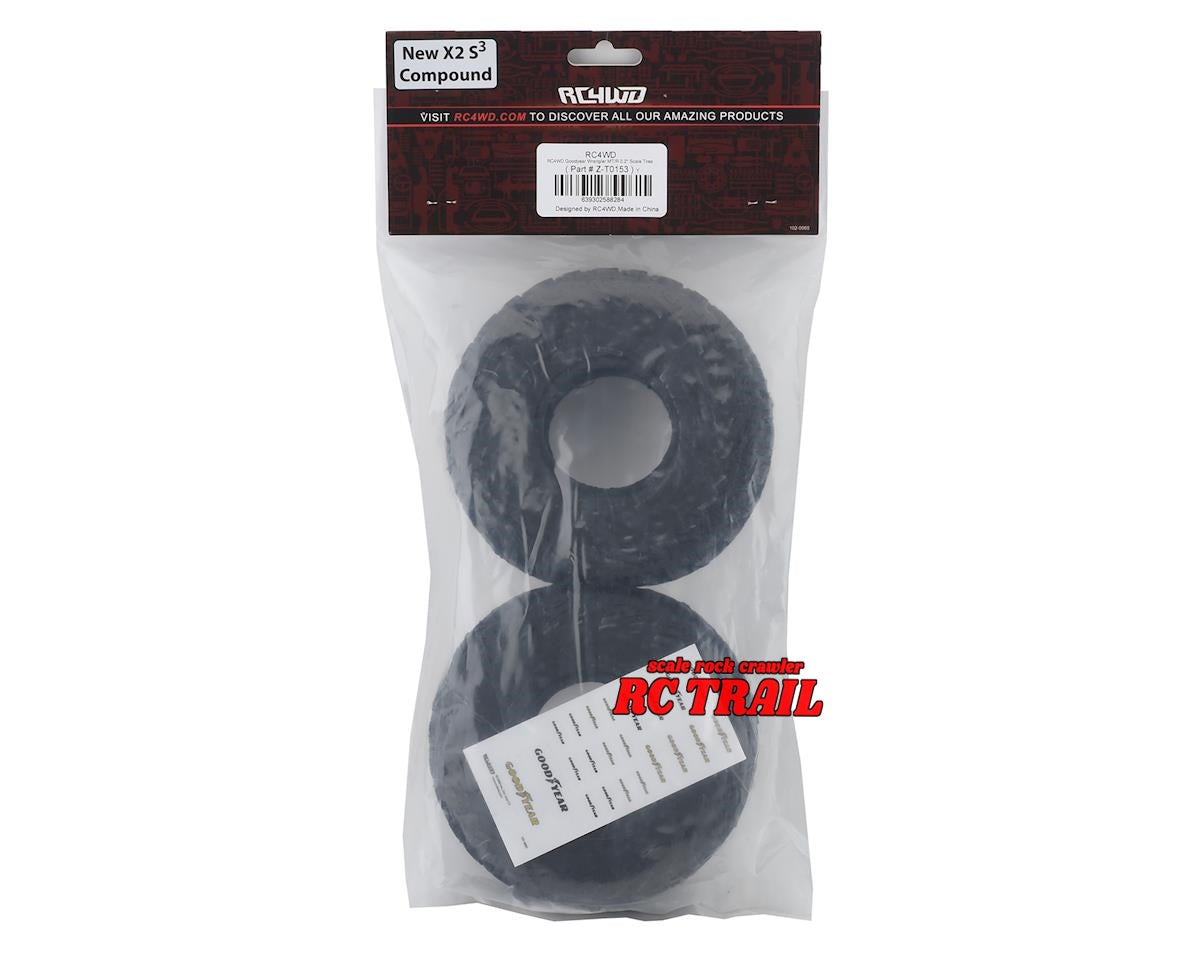 RC4WD グッドイヤーラングラー MT/R 2.2"スケールタイヤ Z-T0153 - RCTRAIL