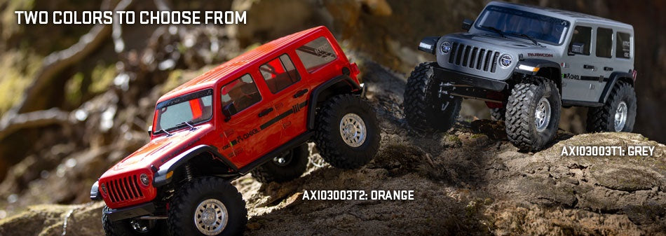 アキシャル SCX10III ジープJLUラングラー RTR 4WD ロッククローラー(グレー)ポータルアクスル2.4GHzプロポ付き AXI03003T1 - RCTRAIL