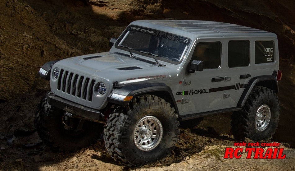 アキシャル SCX10III ジープJLUラングラー RTR 4WD ロッククローラー(グレー)ポータルアクスル2.4GHzプロポ付き AXI03003T1 - RCTRAIL