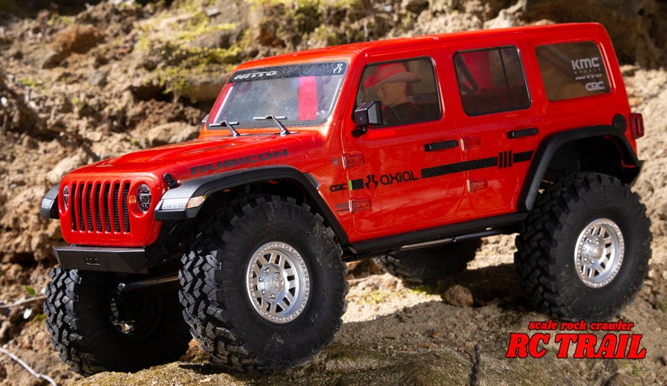 アキシャル SCX10III ジープJLUラングラー RTR 4WD ロッククローラー(オレンジ)ポータルアクスル2.4GHzプロポ付き AXI03003T1 - RCTRAIL