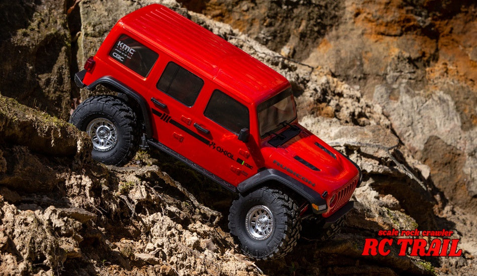 アキシャル SCX10III ジープJLUラングラー RTR 4WD ロッククローラー(オレンジ)ポータルアクスル2.4GHzプロポ付き AXI03003T1 - RCTRAIL