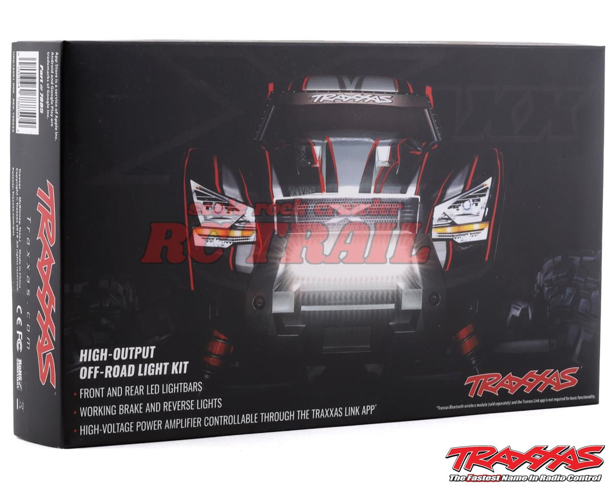 トラクサス X-Maxx LEDライトキット(高電圧コントローラー付き)Traxxas 7885 - RCTRAIL