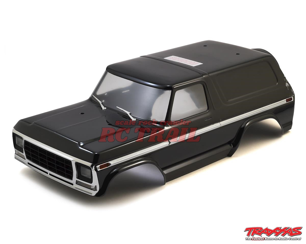 トラクサス TRX-4 フォード ブロンコ コンプリートボディキット(ブラック)(312mm) traxxas 8010X - RCTRAIL