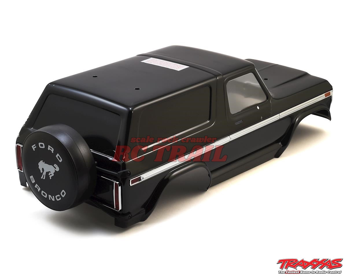 トラクサス TRX-4 フォード ブロンコ コンプリートボディキット(ブラック)(312mm) traxxas 8010X - RCTRAIL