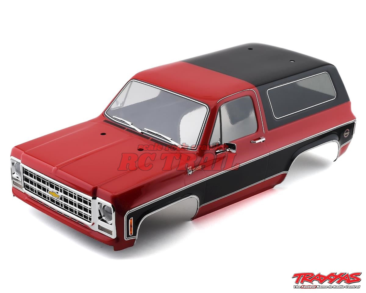 トラクサス TRX4 1979 シボレー ブレイザー コンプリートボディ(バンパー付き)(レッド) 8130R - RCTRAIL