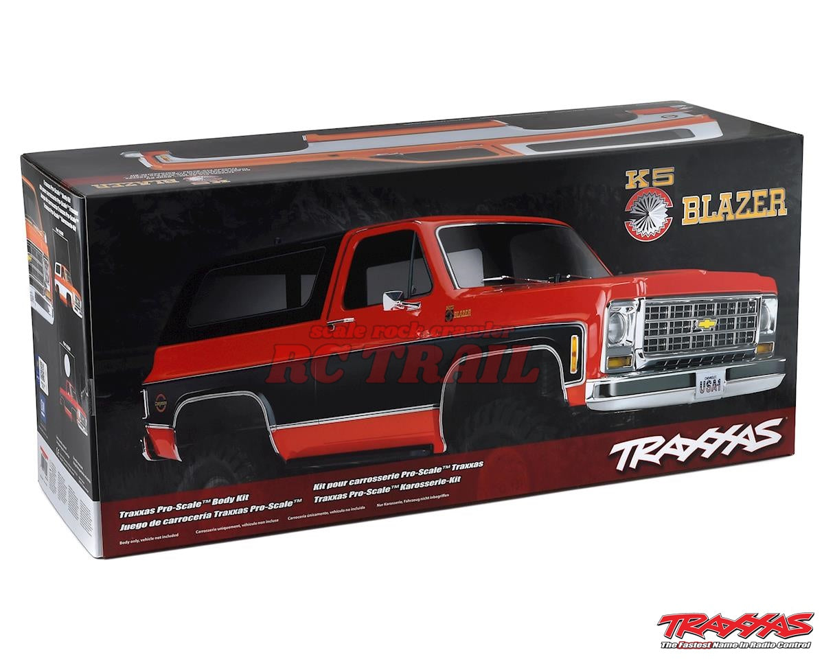 トラクサス TRX4 1979 シボレー ブレイザー コンプリートボディ(バンパー付き)(レッド) 8130R - RCTRAIL