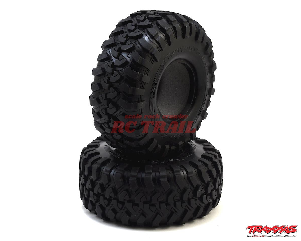 Traxxas TRX-4 2.2 "キャニオントレイルクローラータイヤ(2本)8170 - RCTRAIL